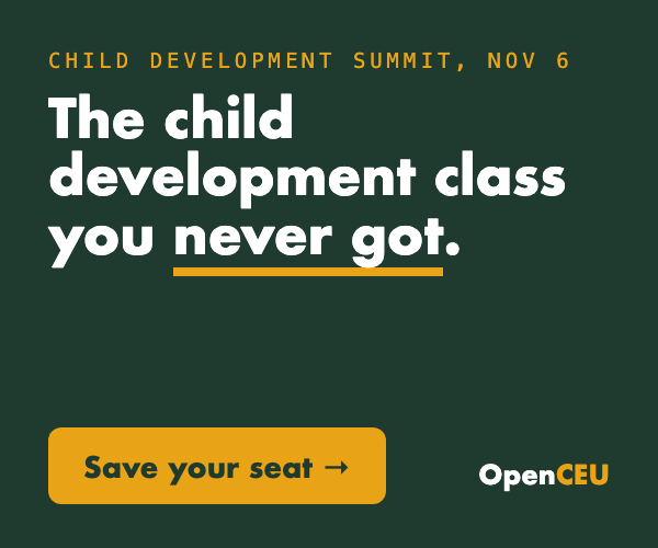 Child Development Summit advertisement