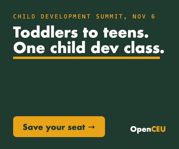 Child Development Summit advertisement
