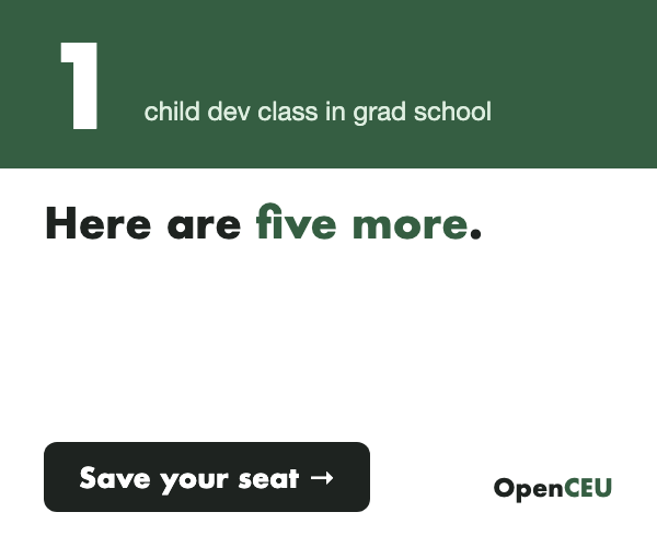 Child Development Summit advertisement