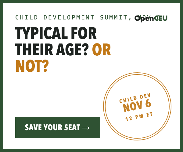 Child Development Summit advertisement