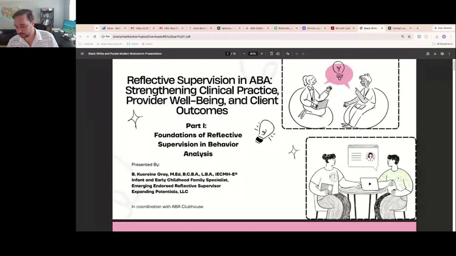 Foundations of Reflective Supervision in Behavior Analysis