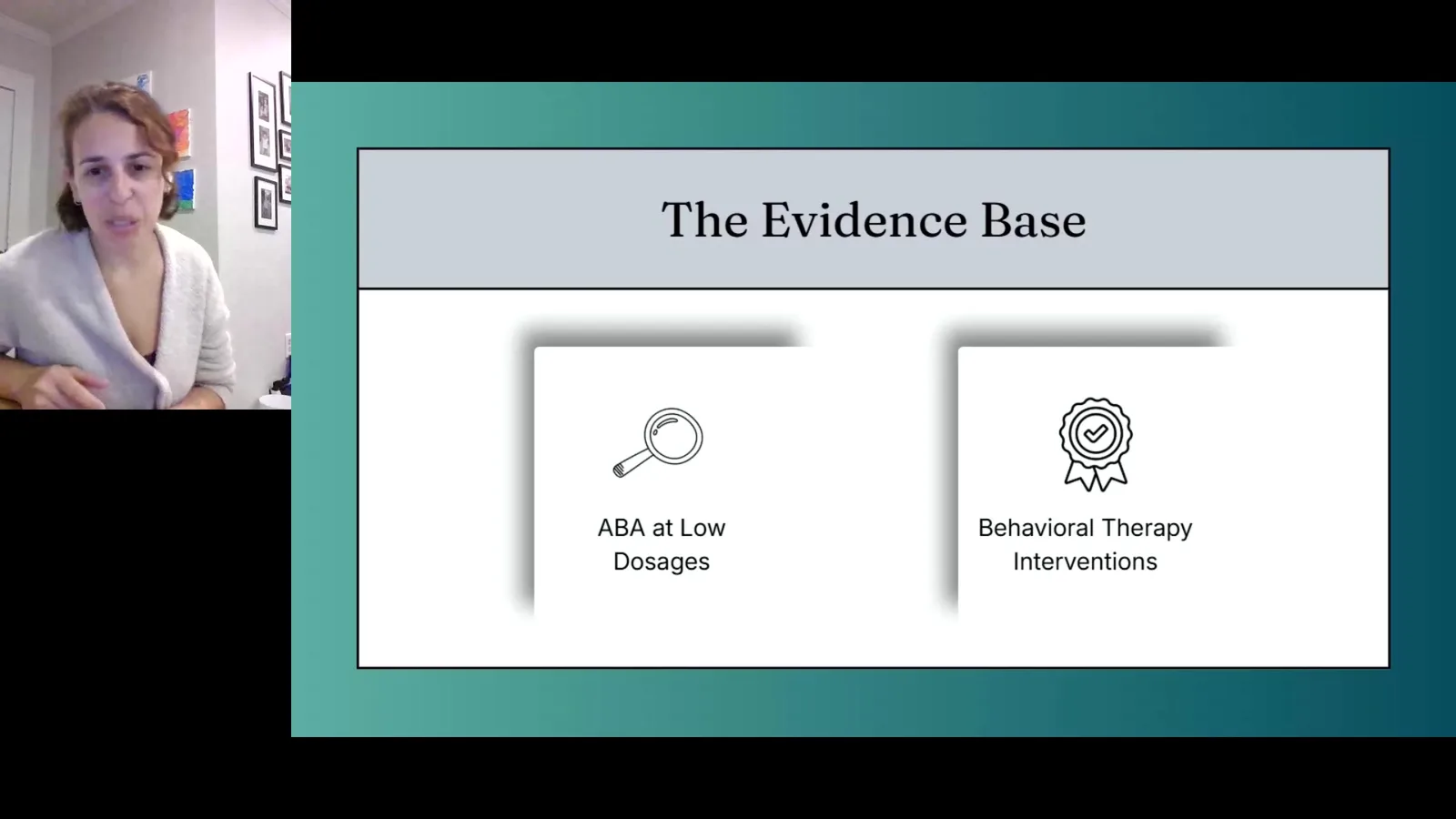Open the Door: Low Dosage ABA as an option poster