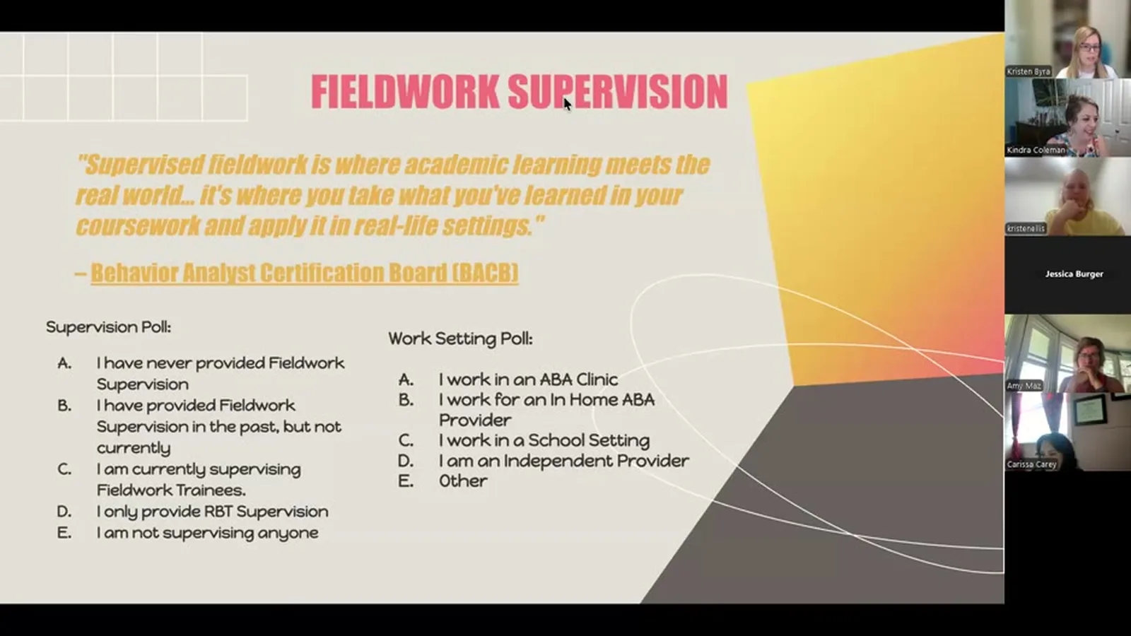 De-Coding Updates to BACB Supervision Requirements